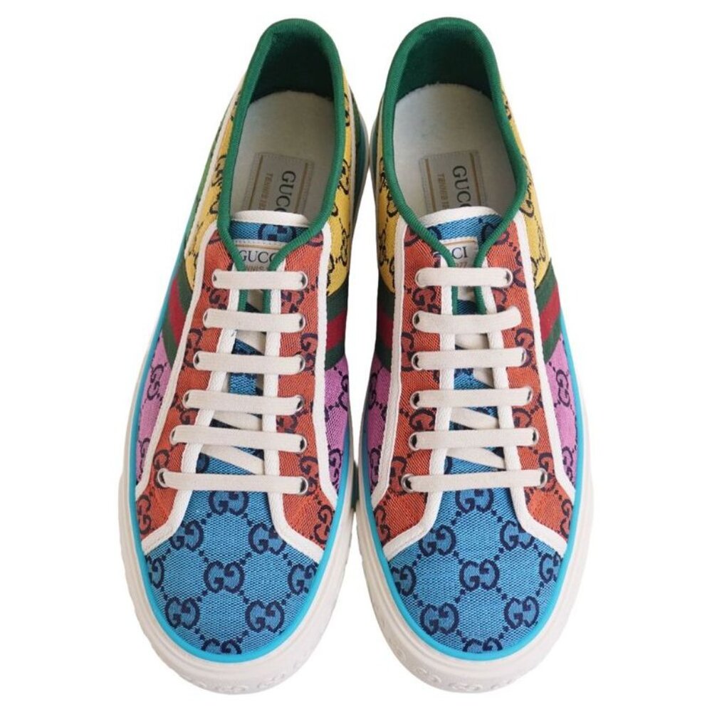Gucci Tennis Sneakers Low Cut Cap Condition Description - Picture 4 of 9